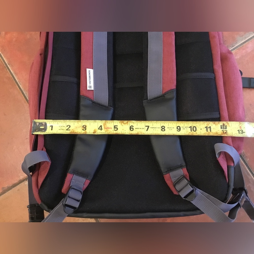 Red Victorinox Versatile Backpack - Picture 5 of 14